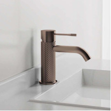 СМЕСИТЕЛ ЗА УМИВАЛНИК DIAMOND BRUSHED BRONZE NR251901BZ